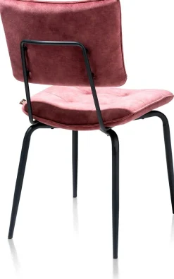 Hot Henders en Hazel Manou Eetkamerstoel Burgundy Red