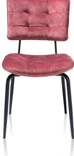 Hot Henders en Hazel Manou Eetkamerstoel Burgundy Red