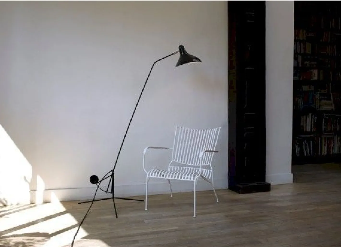 Clearance Eijerkamp Collectie Mantis Vloerlamp Zwart