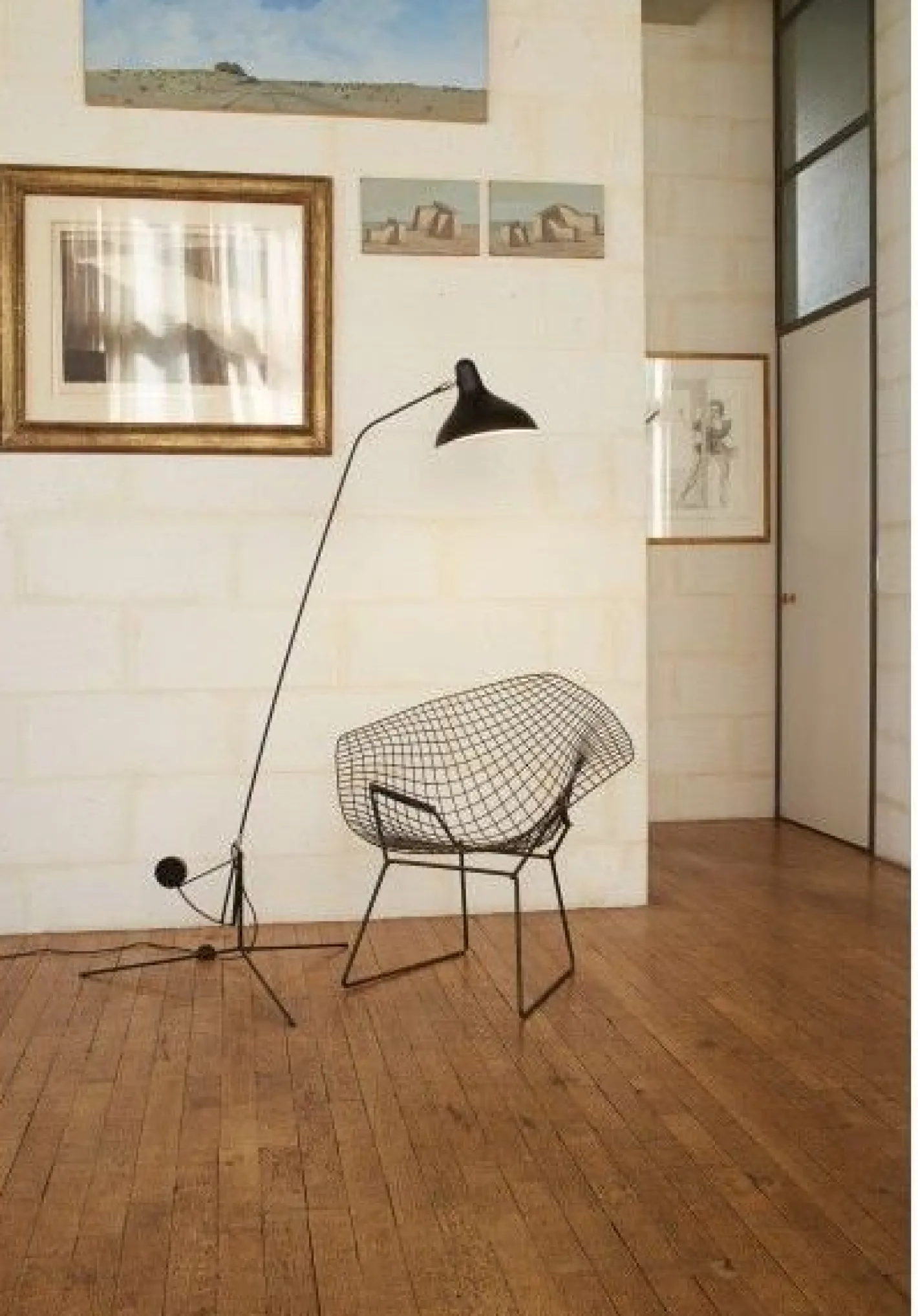 Clearance Eijerkamp Collectie Mantis Vloerlamp Zwart