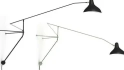 Hot Eijerkamp Collectie Mantis Wandlamp Zwart