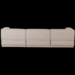 Outlet WOOOD Manu Grove Chenille Hoekbank Naturel