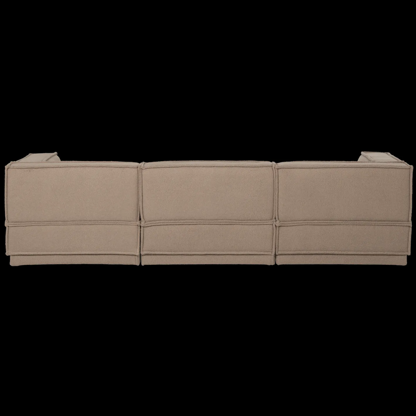 New WOOOD Manu Teddy Hoekbank Taupe