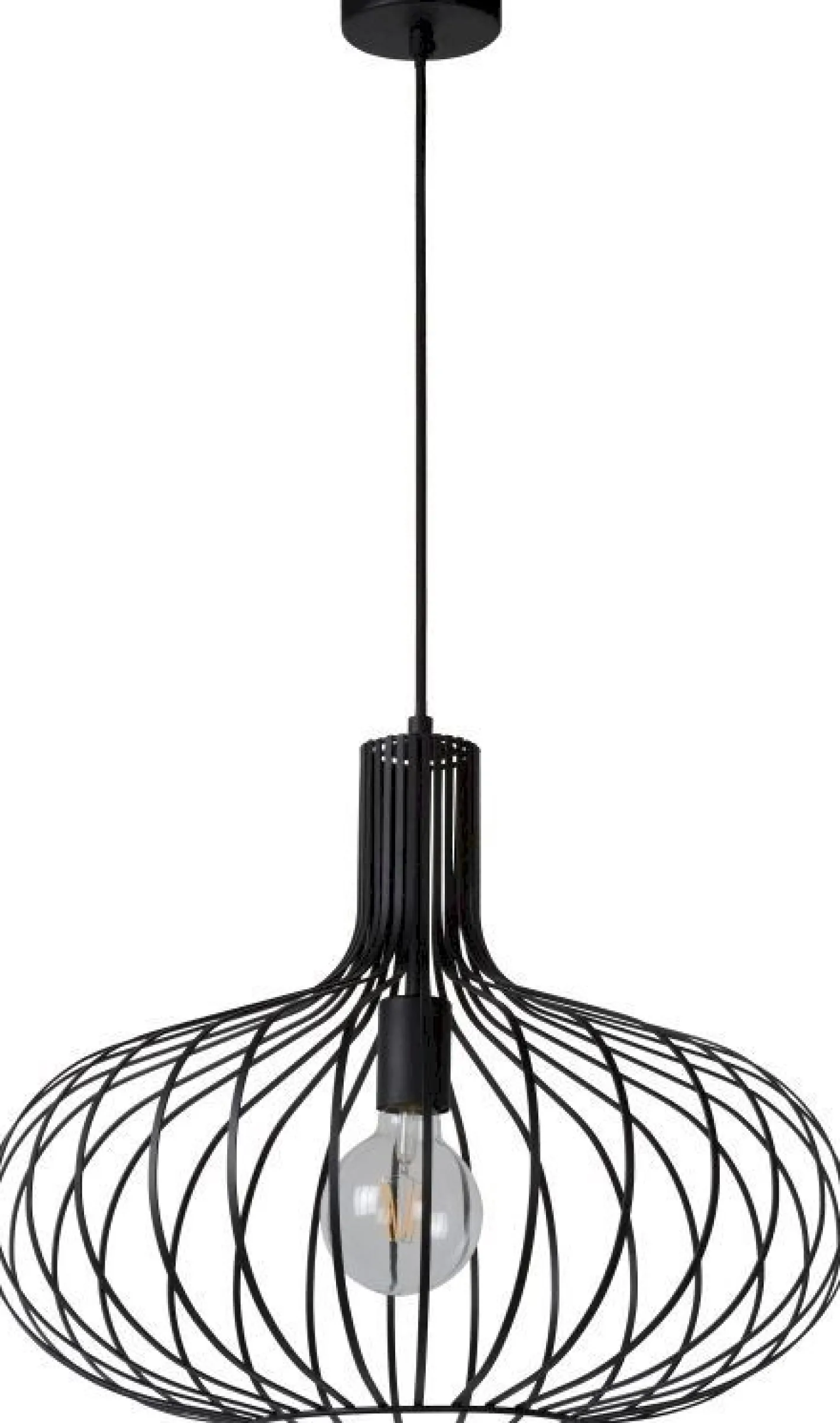 Clearance Lucide Manuela Hanglamp Zwart