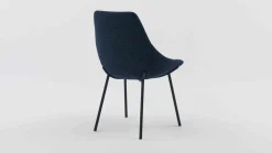 Online Bert Plantagie Maple Four Eetkamerstoel Blauw