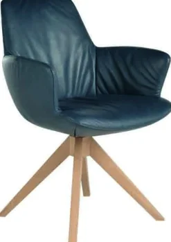 Bert Plantagie Maple Statief Armstoel Blauw