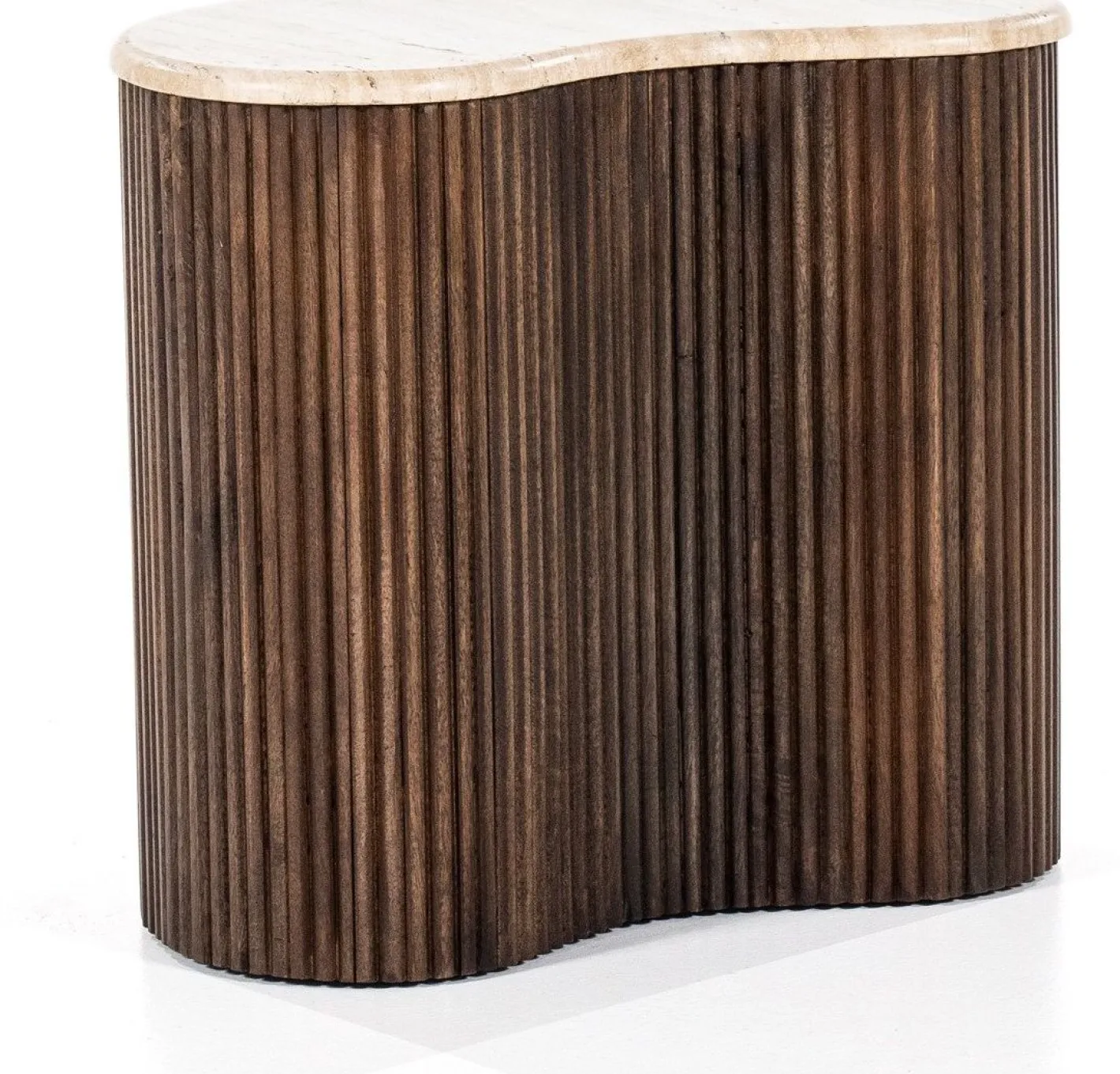 Hot Eleonora Mari Bijzettafel Beige, Bruin