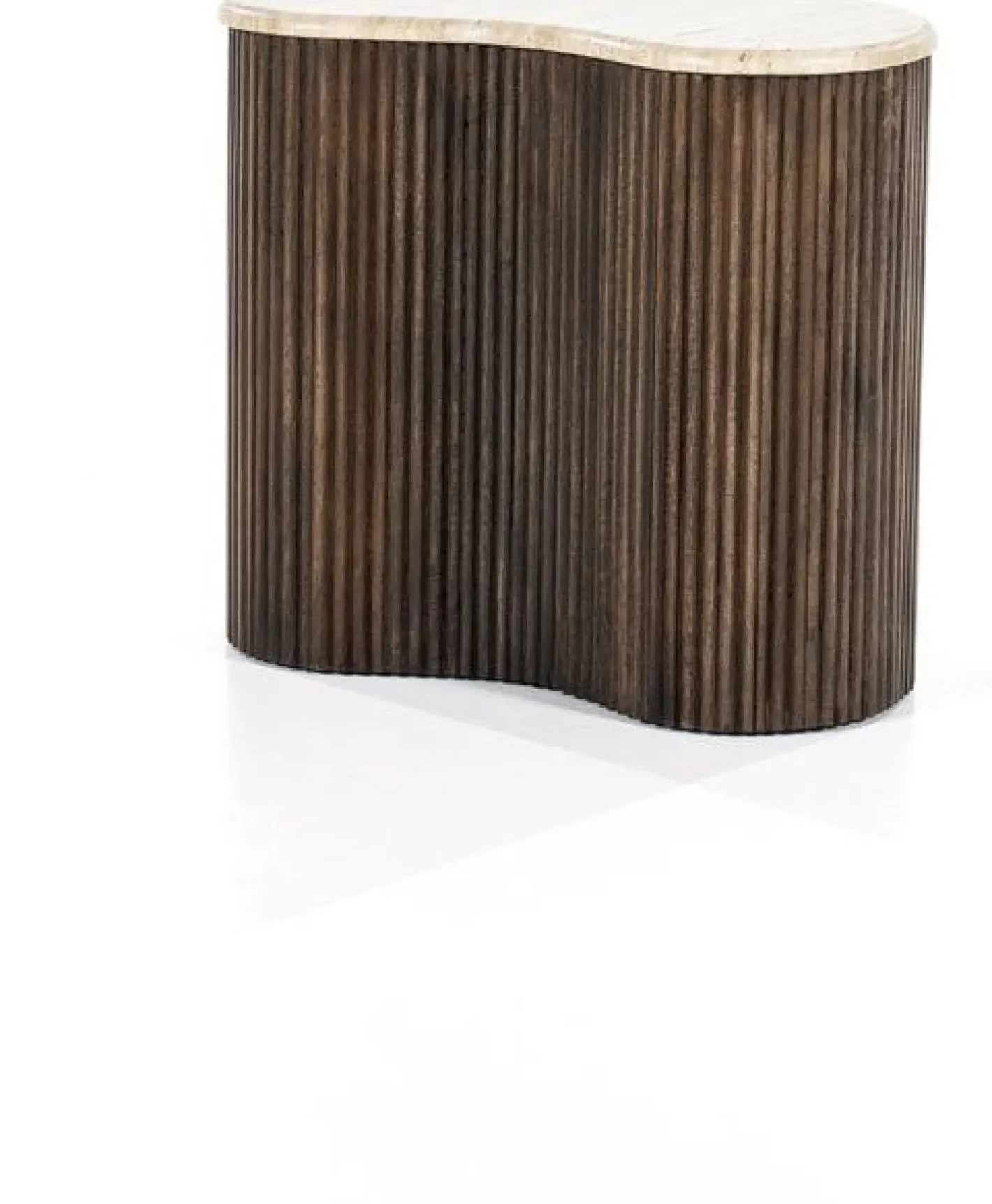 Hot Eleonora Mari Bijzettafel Beige, Bruin