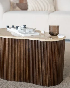 Best Eleonora Mari Salontafel Beige, Bruin