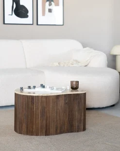 Best Eleonora Mari Salontafel Beige, Bruin