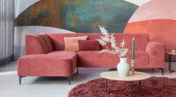 Outlet Eijerkamp Collectie Marijn Links Hoekbank Blush
