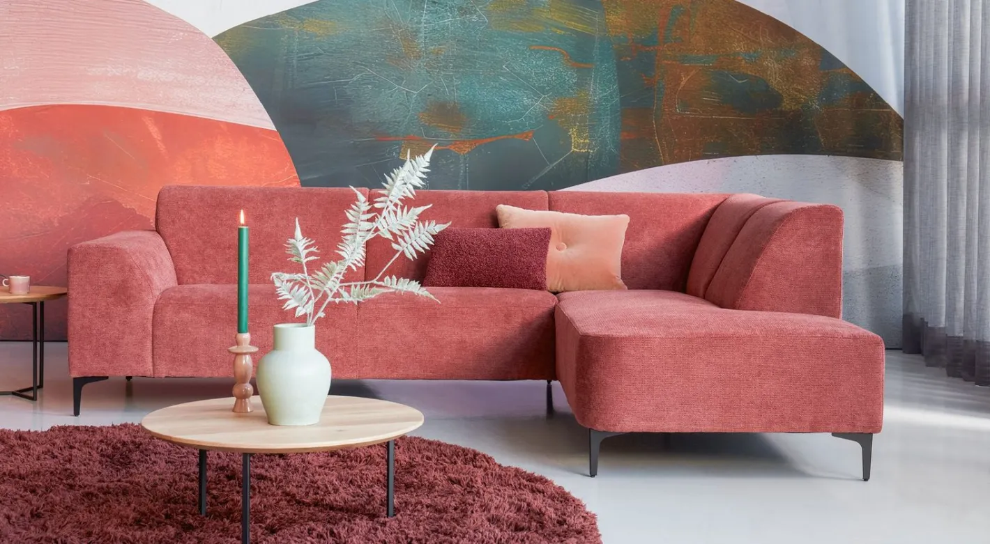 Hot Eijerkamp Collectie Marijn Rechts Hoekbank Blush