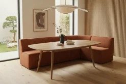 New Eijerkamp Collectie Marly Eetkamerbank Mocha Mousse