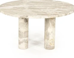 Online By Boo Marmo Salontafel Wit, Bruin