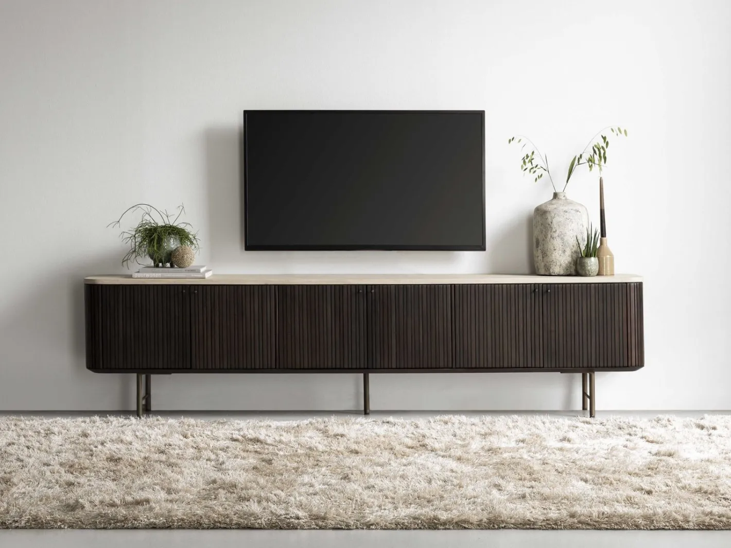 Hot DTP Home Maroon Tv-meubel Bruin