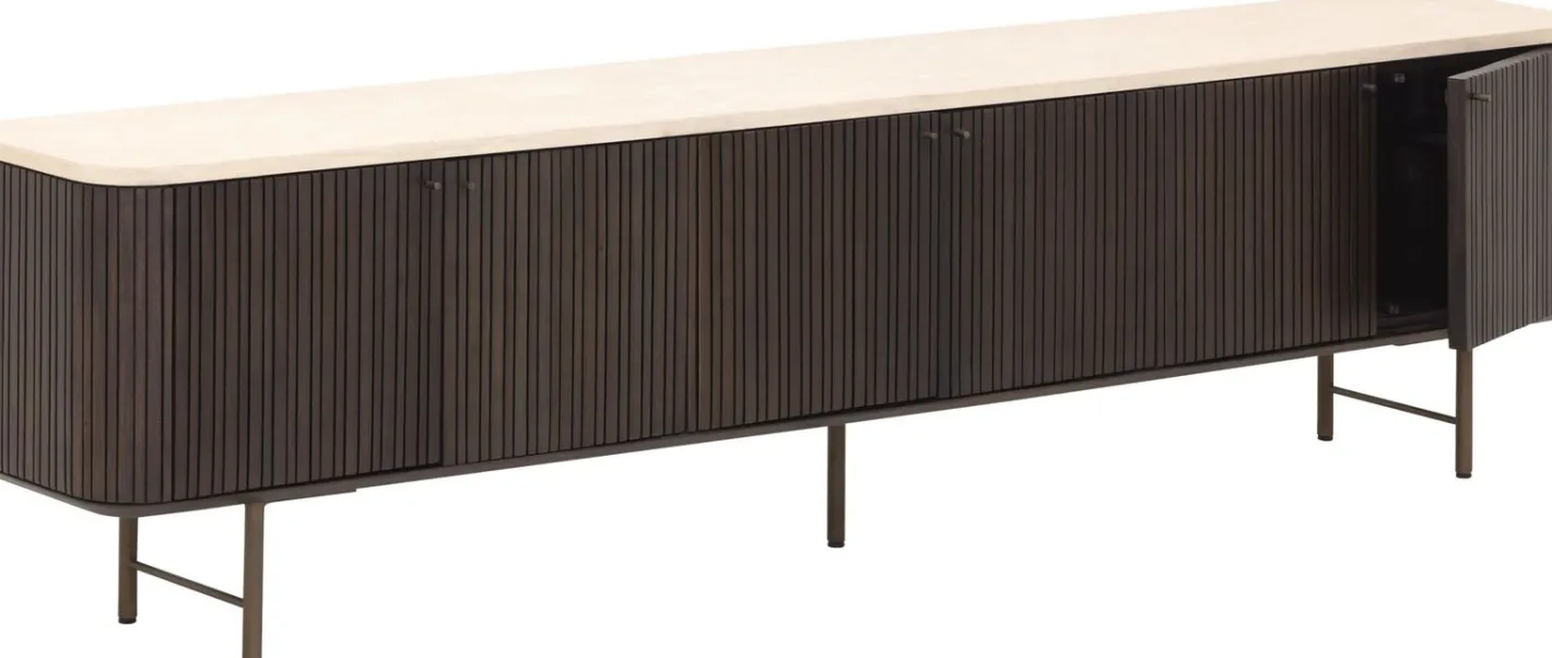 Hot DTP Home Maroon Tv-meubel Bruin
