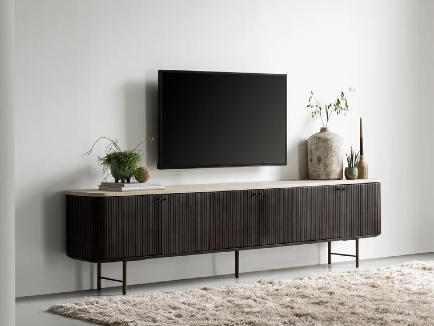 Hot DTP Home Maroon Tv-meubel Bruin