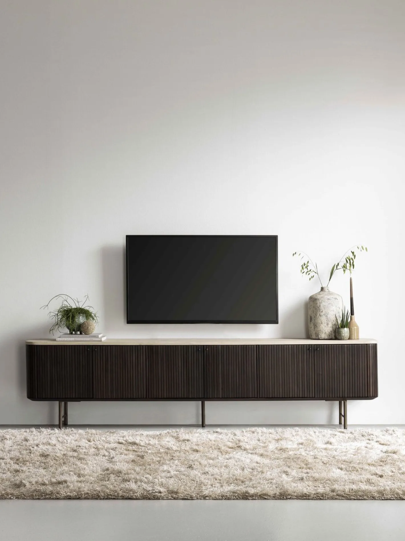 Hot DTP Home Maroon Tv-meubel Bruin