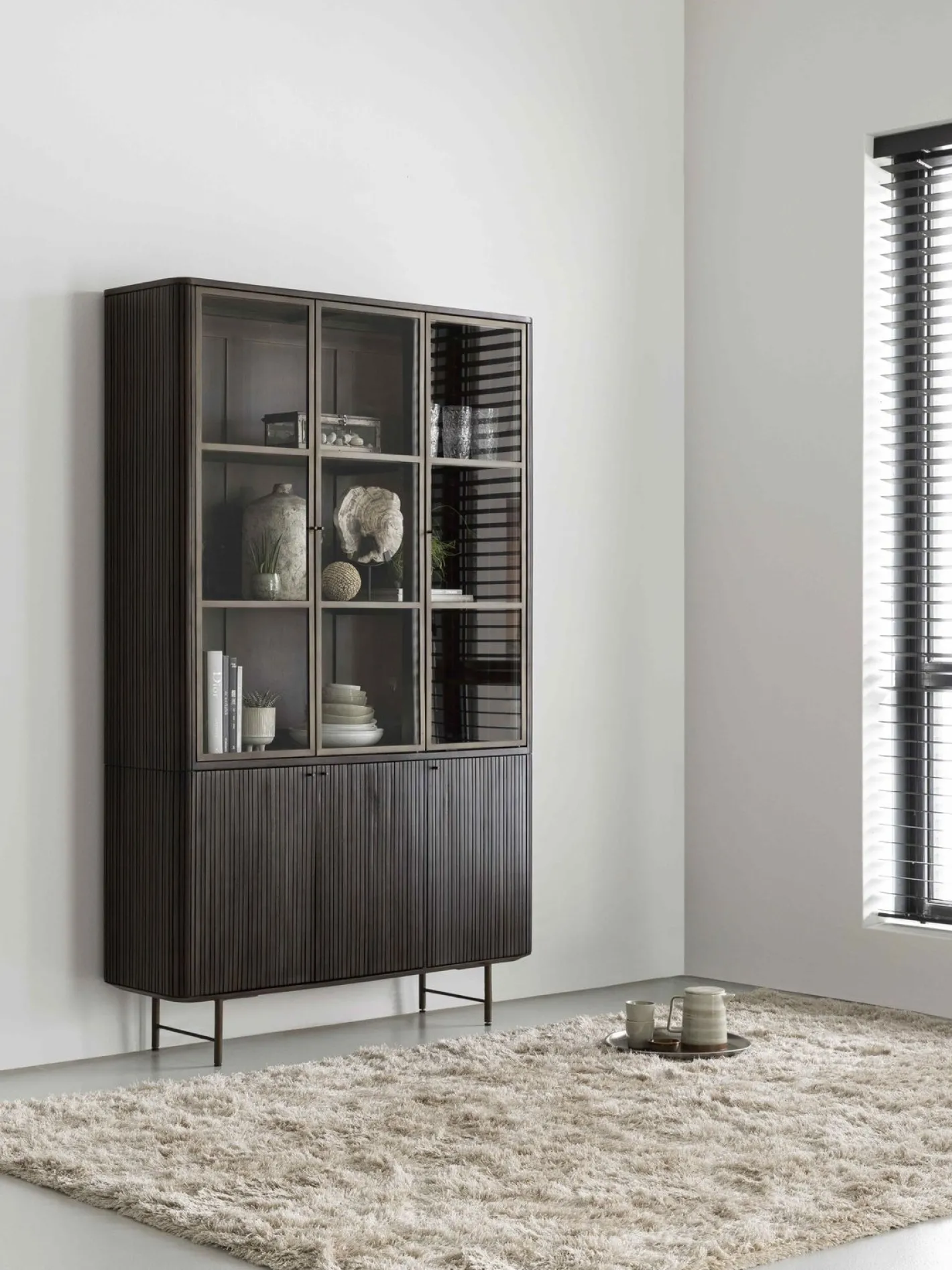 Sale DTP Home Maroon Vitrinekast Bruin