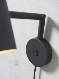It's about RoMi Marseille Wandlamp zwart