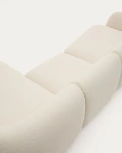 Discount Kave Home Martina Hoekbank Ecru