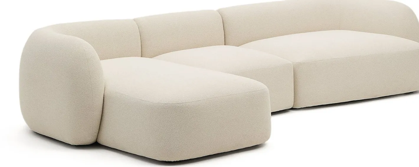 Sale Kave Home Martina Hoekbank Ecru