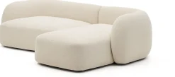 Online Kave Home Martina 3-Zits Hoekbank Ecru