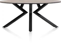 Online XOOON Masura Ellips Eettafel Roest
