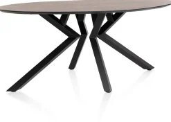 Online XOOON Masura Ellips Eettafel Roest