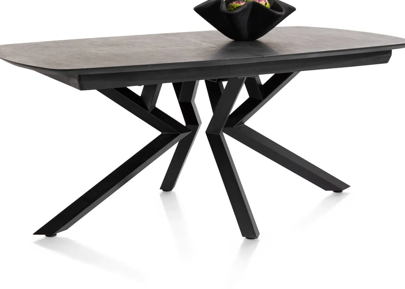 Outlet XOOON Masura Uitschuifbaar Eettafel Antraciet