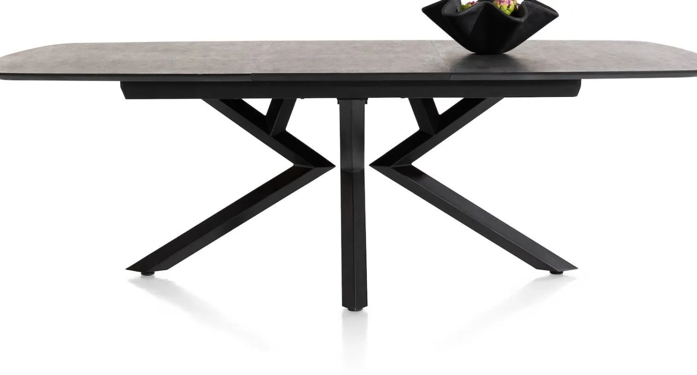 Outlet XOOON Masura Uitschuifbaar Eettafel Antraciet