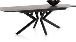Outlet XOOON Masura Uitschuifbaar Eettafel Antraciet
