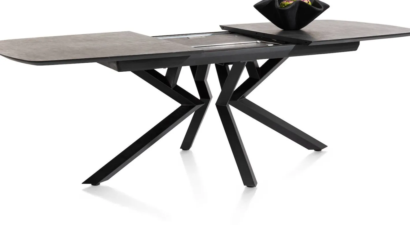 Outlet XOOON Masura Uitschuifbaar Eettafel Antraciet