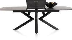 Outlet XOOON Masura Uitschuifbaar Eettafel Antraciet