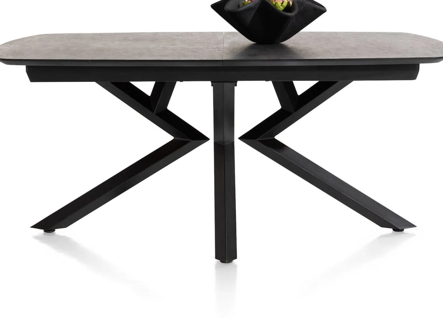 Outlet XOOON Masura Uitschuifbaar Eettafel Antraciet