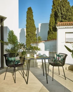 Discount Kave Home Mathis Tuintafel Zwart