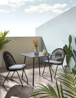 Discount Kave Home Mathis Tuintafel Zwart
