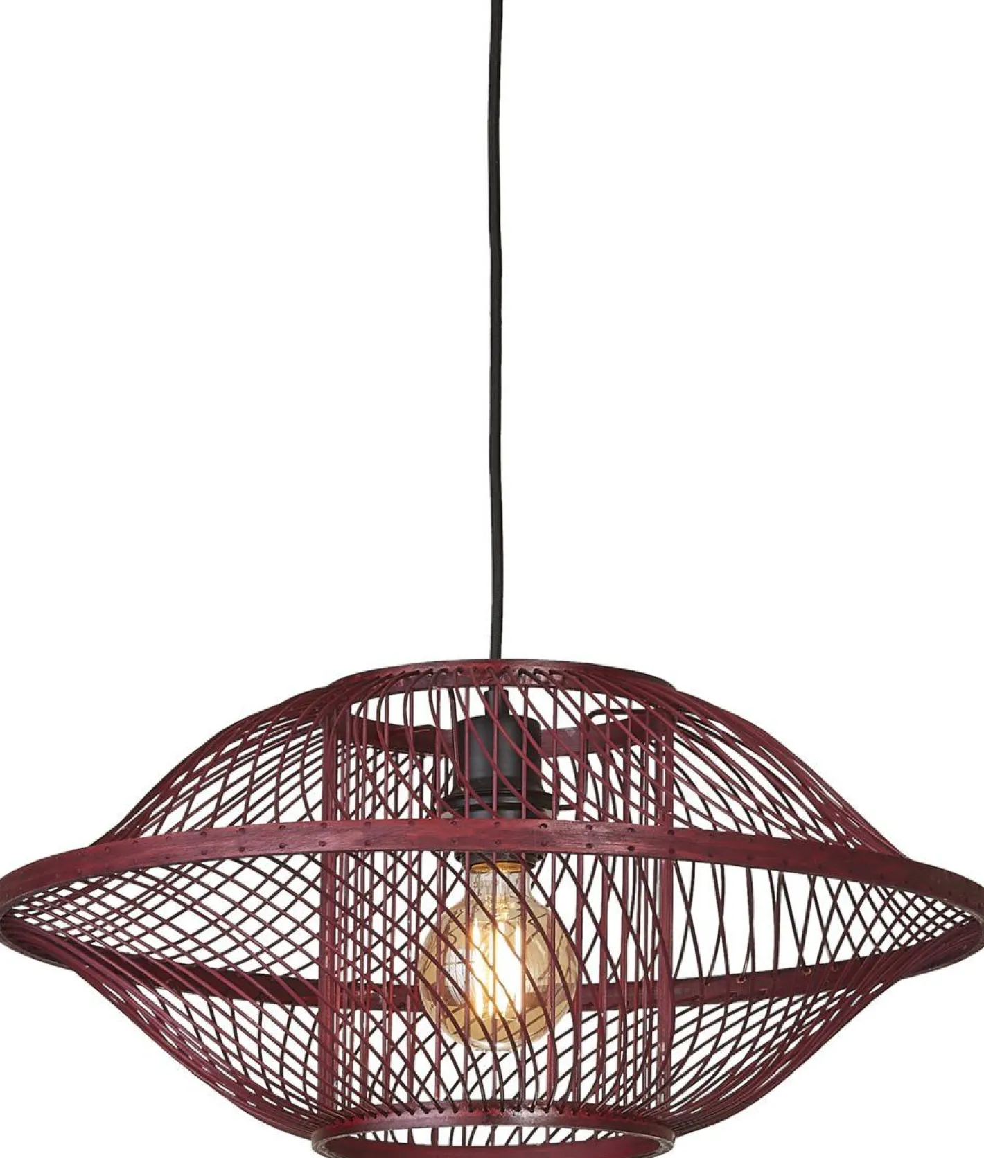Good&Mojo Maui Hanglamp Burgundy