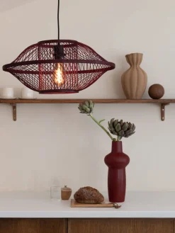 Good&Mojo Maui Hanglamp Burgundy