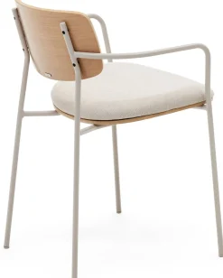 Discount Kave Home Maureen Eetkamerstoel Beige, Naturel