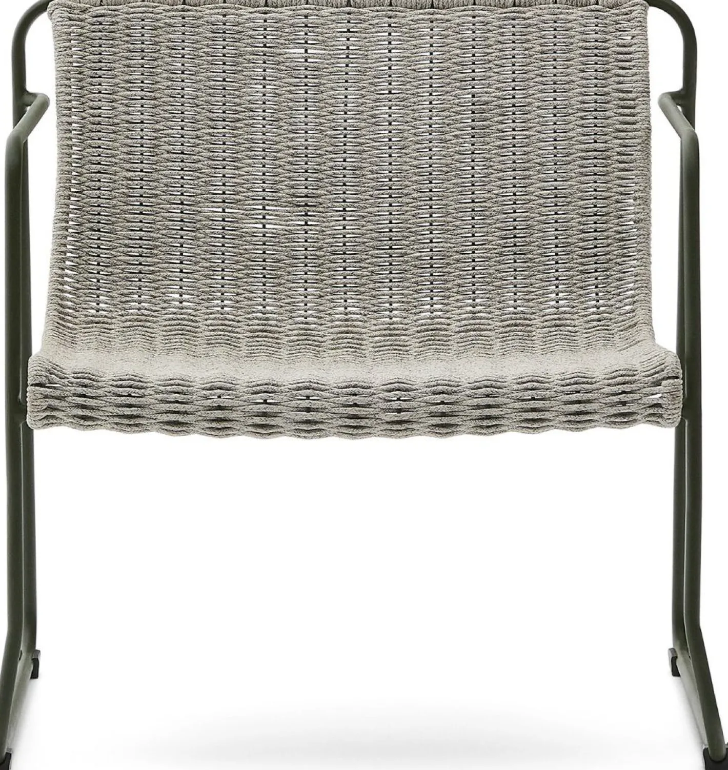 Kave Home Maurina Outdoor Fauteuil Grijs, Groen