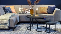 Discount Trendhopper Max Bijzettafelset Wit, Bruin