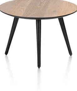 Discount Henders en Hazel Maze Rond M Salontafel Railway Brown
