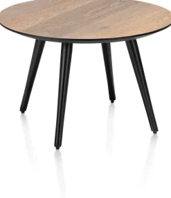 Discount Henders en Hazel Maze Rond M Salontafel Railway Brown