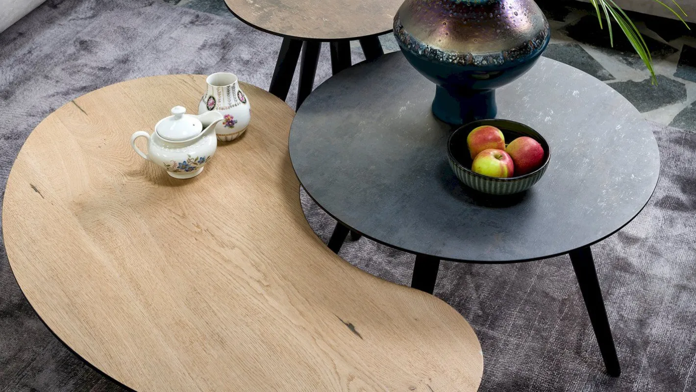Sale Henders en Hazel Maze Rond S Salontafel Antraciet