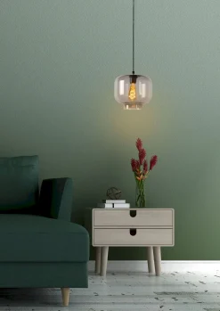 Hot Lucide Medine Hanglamp Zwart