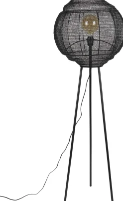 New Dutchbone Meezan Vloerlamp Black