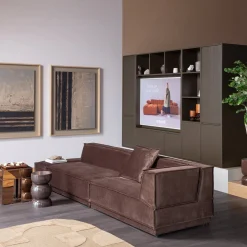 Clearance WOOOD Meggy Tv-meubel Middenbruin