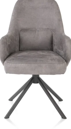 Henders en Hazel Melle Armstoel Charcoal