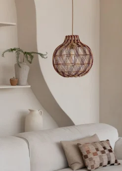 Good&Mojo Mendoza Hanglamp Natural, Brown